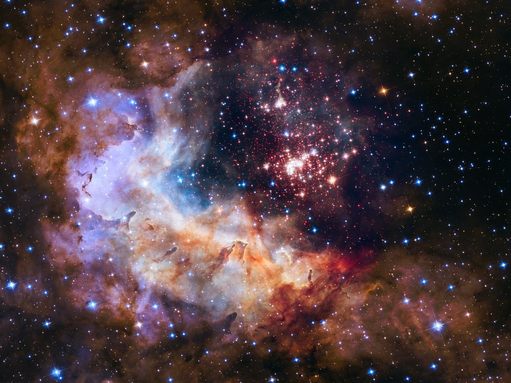 Westerlund 2 in Carina: star-forming region of 3000 stars