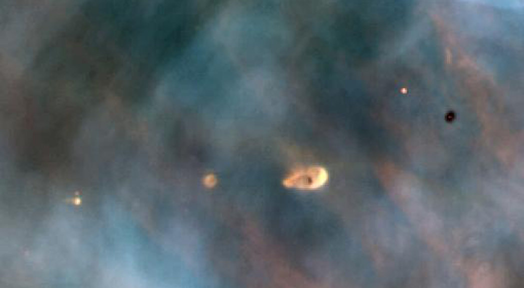 Baby planets in the Orion Nebula!