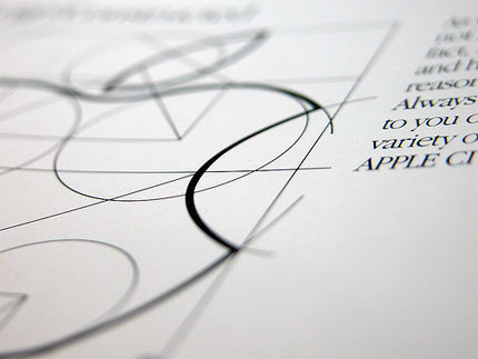 Apple logo sketch